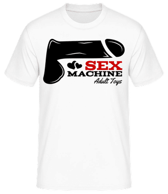 Sex Machine Icon - T-shirt standard Homme - Blanc - Devant
