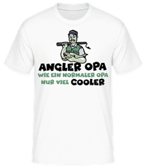 Angler Opa · Männer Basic T-Shirt