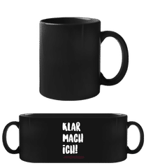 Klar Mach Ich · Schwarze Tasse