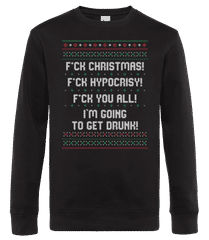 Fck Christmas · Sudadera estándar para hombre
