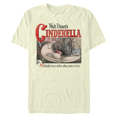 Disney - Cinderella - Popelka Cover - Men's T-Shirt - Cream - Front