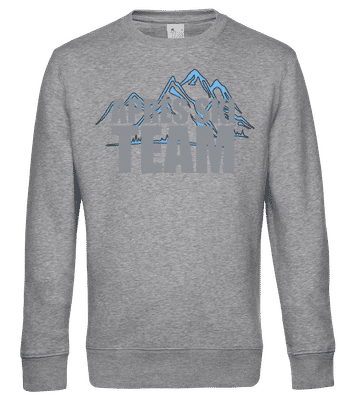 Après Ski Team - Männer Standard Pullover - Grau meliert - Vorne