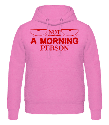 Not A Morning Person 1 - Männer Hoodie - Kamelie - Vorne
