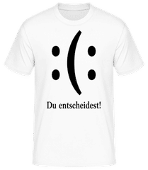 Du Entscheidest · Männer Basic T-Shirt