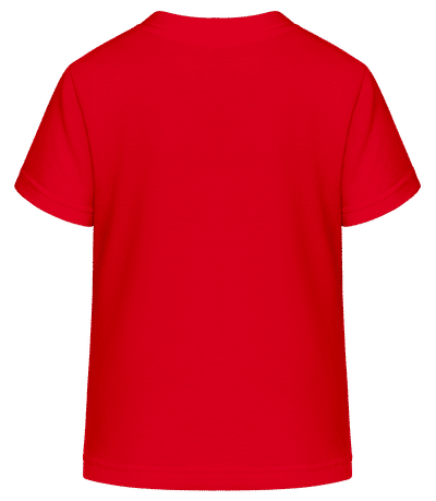 Disney Classics - Mickey Mouse - Mickey Mouse Son Holiday Patch - Christmas - Kids T-Shirt - Red - Back