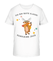 Schulkind 2025 Elch · Kinder Bio T-Shirt Stanley Stella 2.0