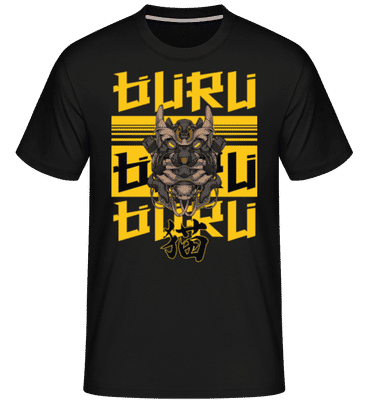 Buru Mecha -  T-Shirt Shirtinator homme - Noir - Devant
