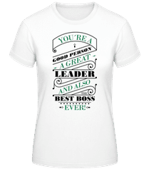 Motif Best Boss Ever · Women's Basic T-Shirt