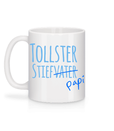 Tollster Stiefpapi - Tasse - Weiß - Hinten