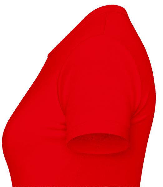 Aperçu: Squelette pirate de chats - T-shirt standard Femme - Rouge - Gauche