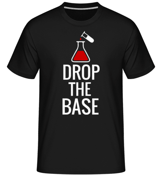 Aperçu: Drop The Base -  T-Shirt Shirtinator homme - Noir - Devant