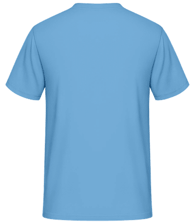 programme - T-shirt standard Homme - Bleu clair - Derrière