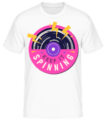 Keep It Spinning Vinyl · T-shirt standard Homme