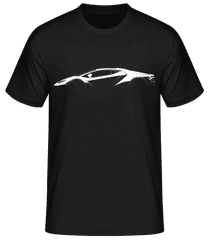 'Lamborghini Centenario' Silhouette · Männer Basic T-Shirt