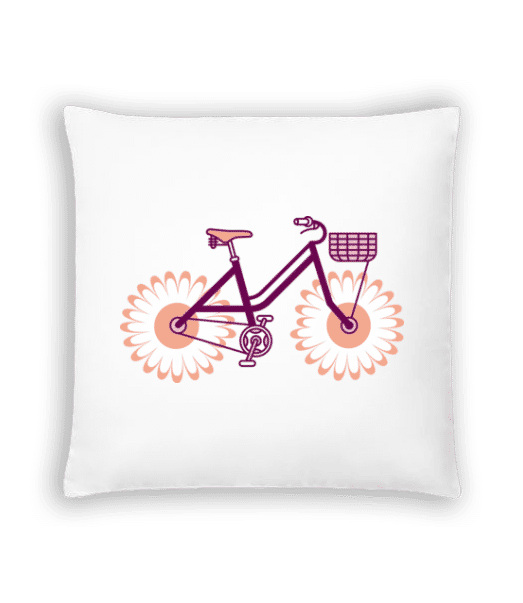 Náhľad: Bicykel - Vankúš - Biela - Predné