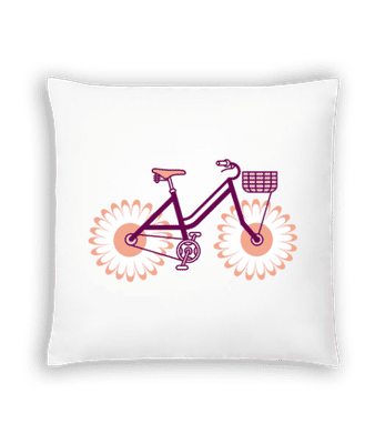 Bicykel - Vankúš - Biela - Predné