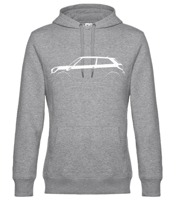 'Mini Cooper Paceman (R61)' Silhouette - Pánská standardní mikina s kapucí - Melírově šedá - Napřed