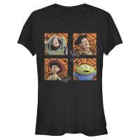 Disney - Toy Story - Skupina Halloween Four Square - Halloween - Women's T-Shirt - Black - Front