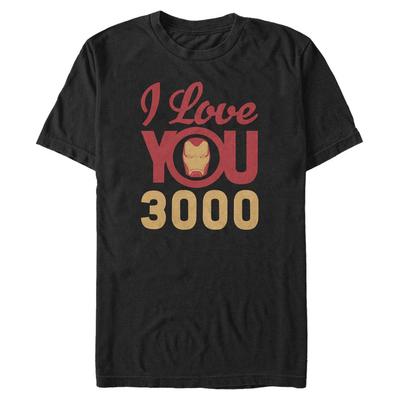 Marvel - Avengers Endgame - Iron Man 3000 Icon Face - Homme T-shirt - Noir - Devant