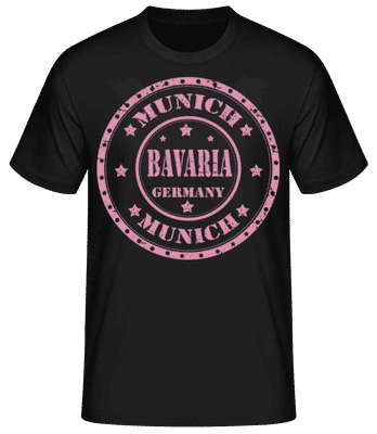 Munich Bavaria - Men's Basic T-Shirt - Black - Front