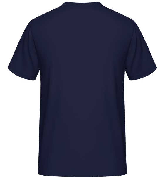 Aperçu: Boule De Bowling -  T-Shirt Shirtinator homme - Bleu marine - Derrière