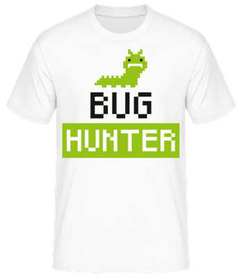 Bug Hunter - T-shirt standard Homme - Blanc - Devant