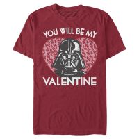 Star Wars - Darth Vader You Will Darth - Valentinstag - Männer T-Shirt - Kirschrot - Vorne