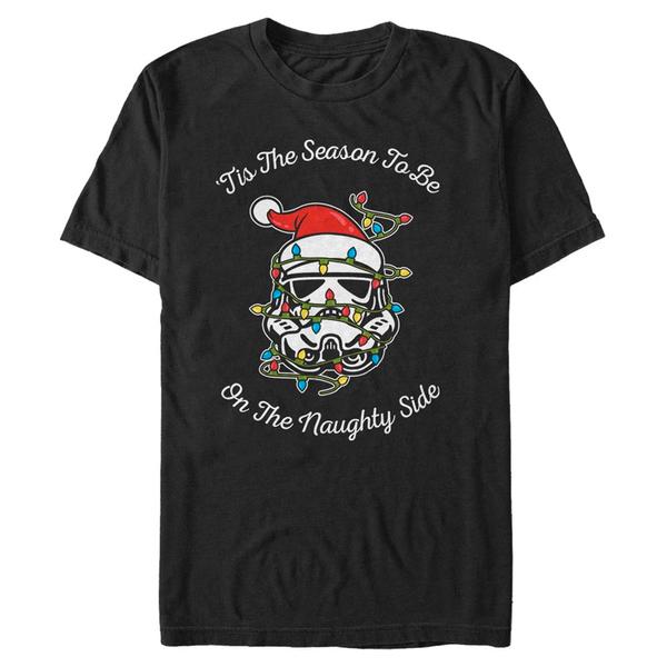 Aperçu: Star Wars - Stormtrooper Tis The Season - Christmas - Homme T-shirt - Noir - Devant