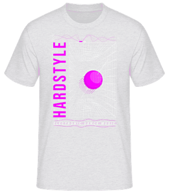 Hardstyle Dance Music - T-shirt standard Homme - Gris chiné - Devant
