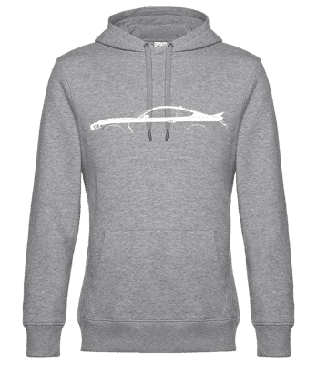 'Ford Shelby GT350 2015' Silhouette - Men’s Standard Hoodie - Heather grey - Front