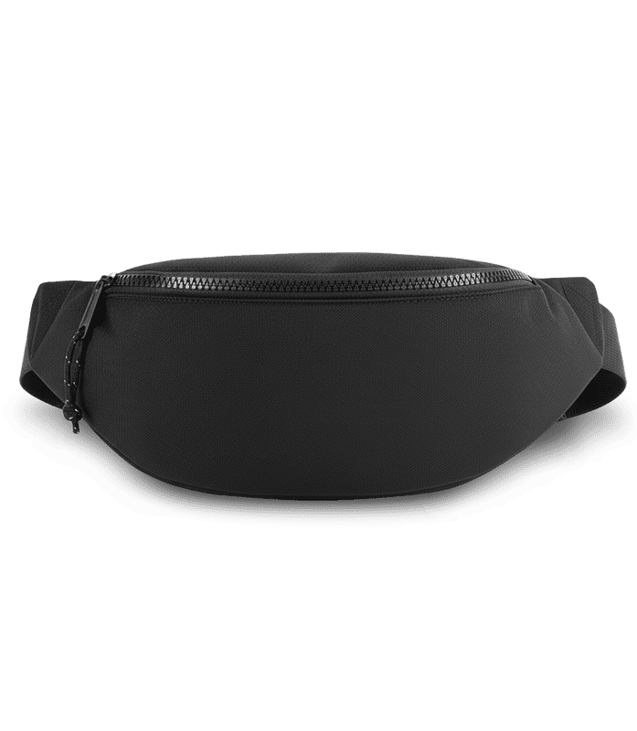 Preview: BagBase Bum Bag - Black - Front