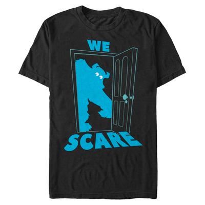 Pixar - Monster - Sulley Because We Care Sully - Männer T-Shirt - Schwarz - Vorne