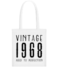 Vintage 1968 vo veku k dokonalosti - Taška - Biela - Predné