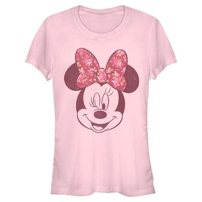 Disney - Micky Maus - Minnie Mouse Love Rose - Frauen T-Shirt - Rosa - Vorne