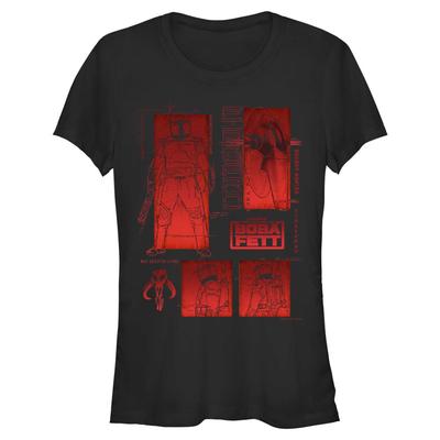 Star Wars - Book of Boba Fett - Boba Fett Living Legend - Women's T-Shirt - Black - Front