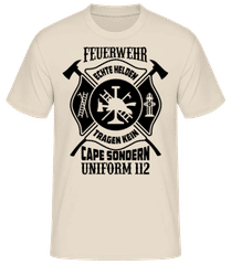 Echte Helden Tragen Uniform · Männer Basic T-Shirt