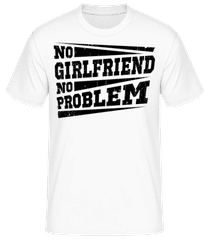 No Girlfriend No Problem Triangle · T-shirt standard Homme