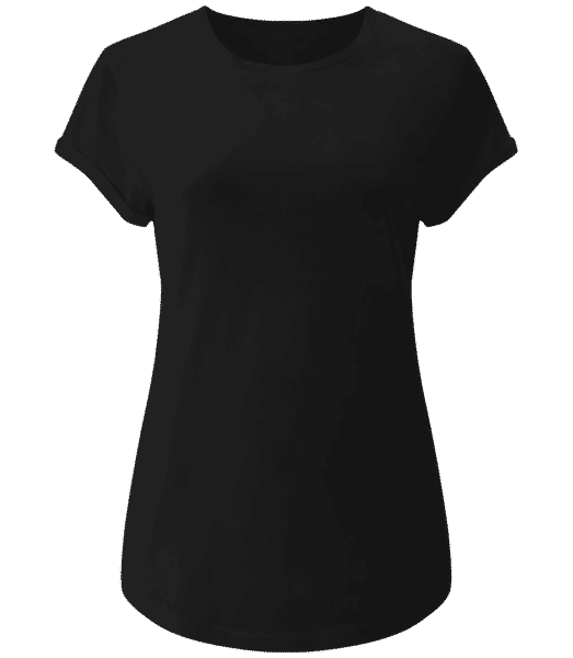Aperçu: T-shirt bio Femme EarthPositive - Noir - Devant