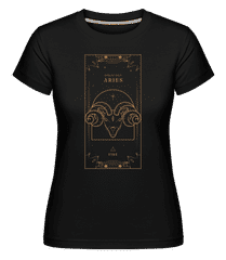 Art Deco Zodiac Sign Aries · T-shirt Shirtinator femme