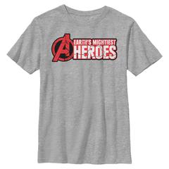 Marvel - Avengers - Logo Avenger Cracks - Kinder T-Shirt