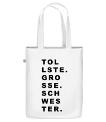 Tollste Grosse Schwester · Bio Tasche