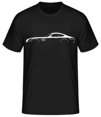 'Mercedes GT S C190' Silhouette · Men's Basic T-Shirt