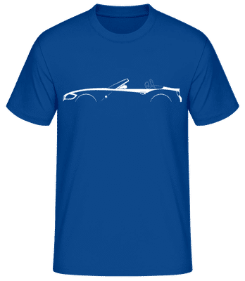 'BMW Z4 (E85)' Silhouette - Männer Basic T-Shirt - Royalblau - Vorne