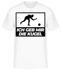 Ich Geb Mir Die Kugel · Männer Basic T-Shirt
