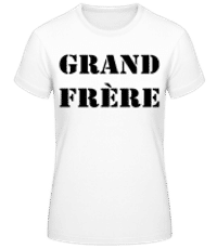 Grand Frère - T-shirt standard Femme - Blanc - Devant