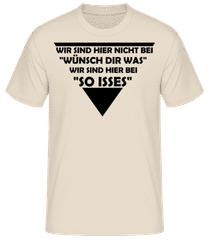 Wir Sind Hier Bei So Isses · Männer Basic T-Shirt
