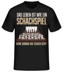 Das Leben Ist Wie Schach · Männer Basic T-Shirt