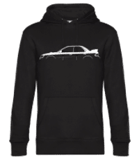 'Subaru Impreza WRX STi' Silhouette 1 - Männer Standard Hoodie - Schwarz - Vorne