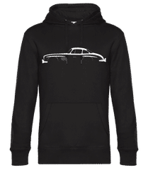 'Mercedes 300 SL Gullwing' Silhouette · Men’s Standard Hoodie