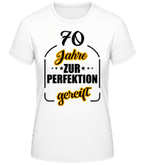 70 Jahre Gereift · Frauen Basic T-Shirt